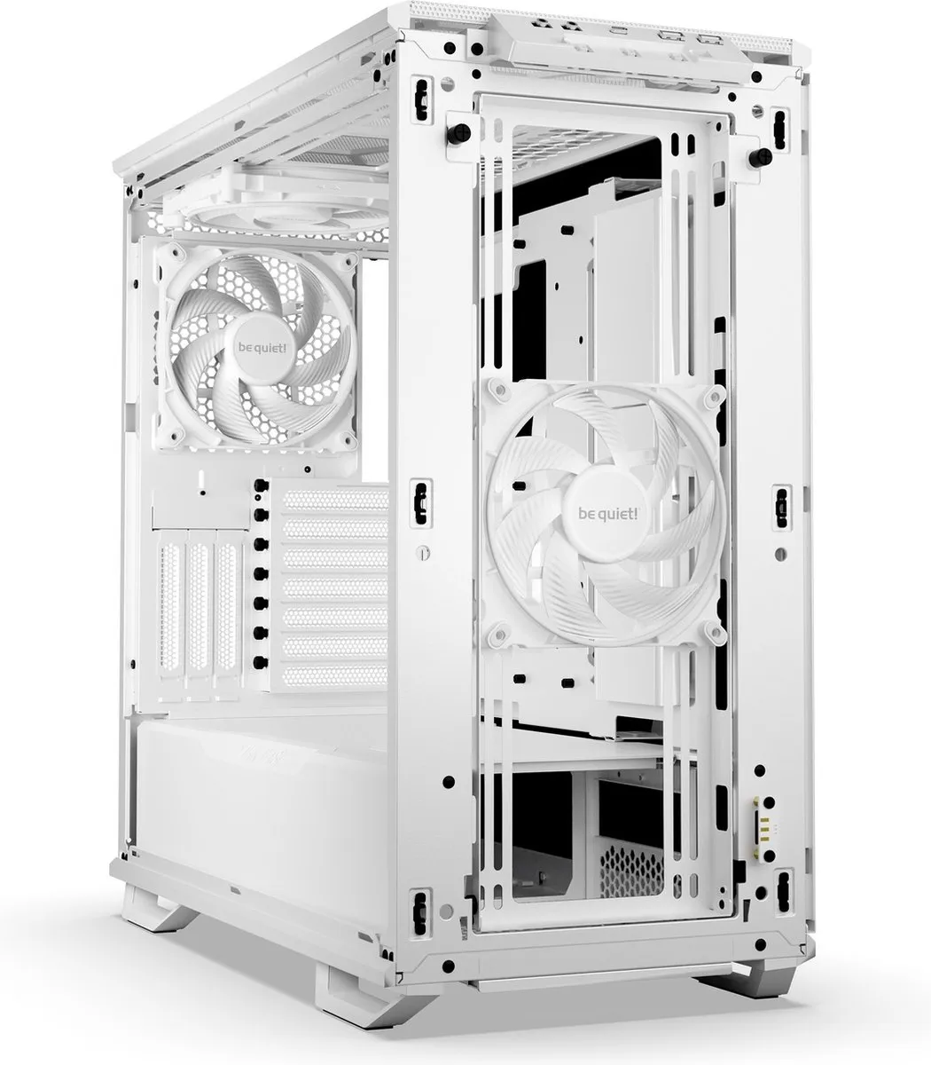 be quiet! Dark Base 701 Wit - ATX Behuizing - 3x140mm Ventilatoren - ARGB