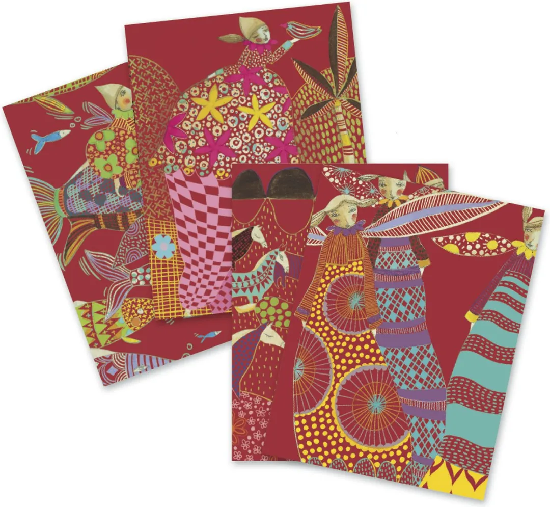 Djeco Scratch Boards - 4 Stuks
