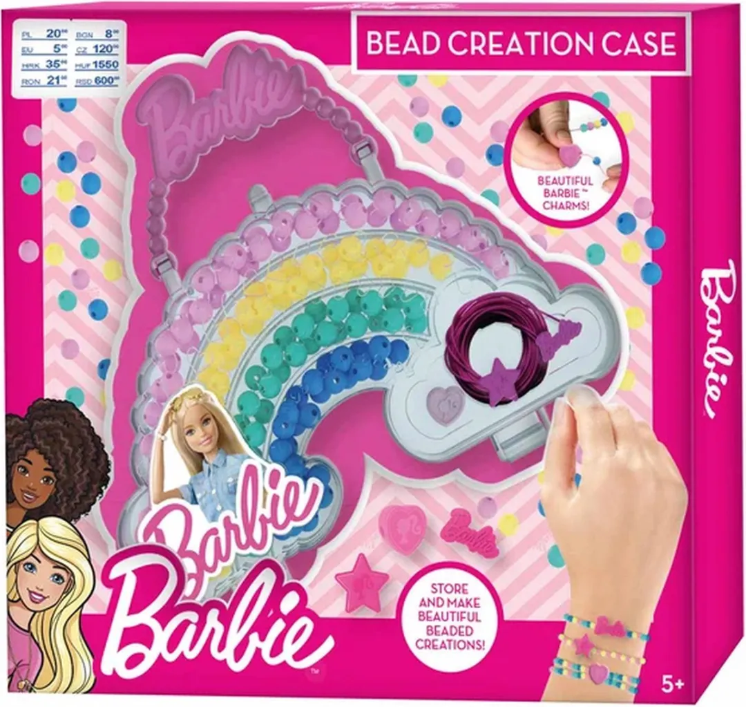 Barbie Sieradenset Kralenset - Meerkleurig - 4 Kleuren