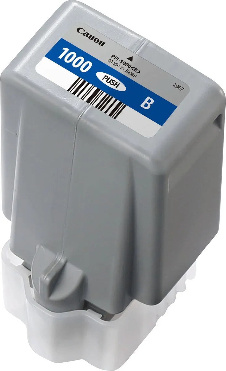 Canon 0555C001 Blauwe Inktcartridge - 80ml
