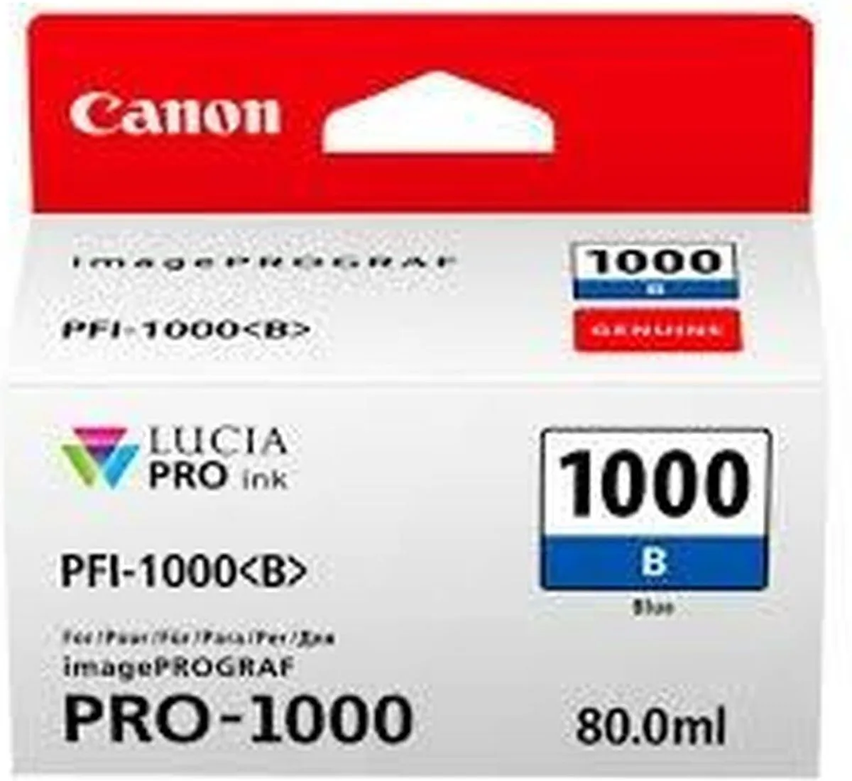 Canon 0555C001 Blauwe Inktcartridge - 80ml