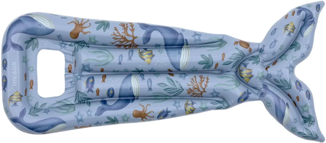 Rubo Toys Little Dutch Ocean World Luchtbed - Blauw