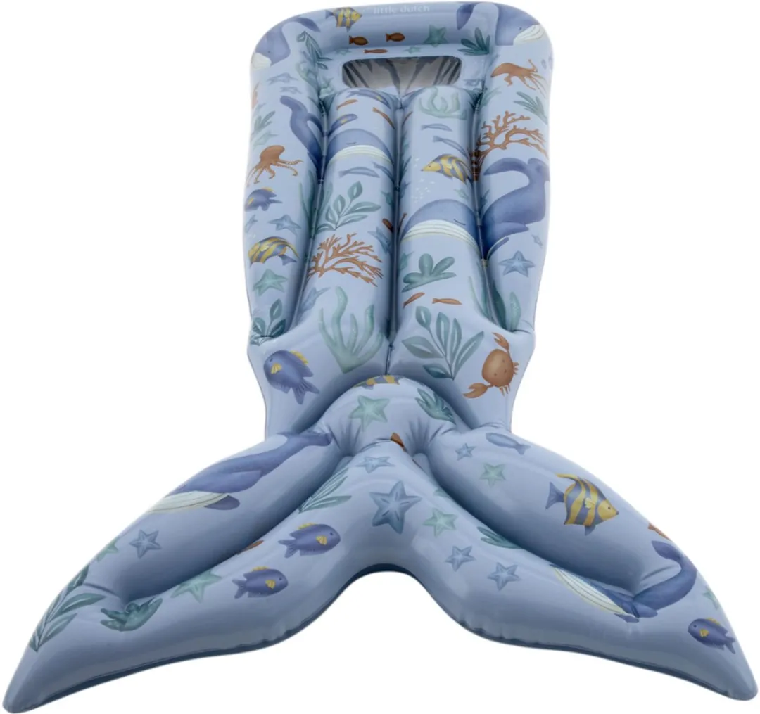 Rubo Toys Little Dutch Ocean World Luchtbed - Blauw