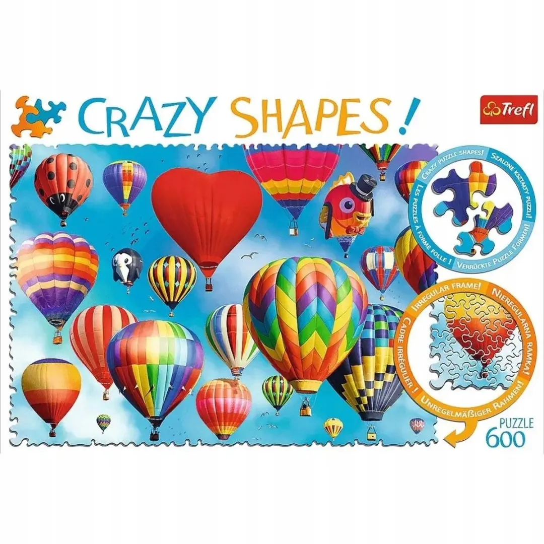Trefl Puzzel Kleurrijke Ballonnen 600 Stukjes - 10+