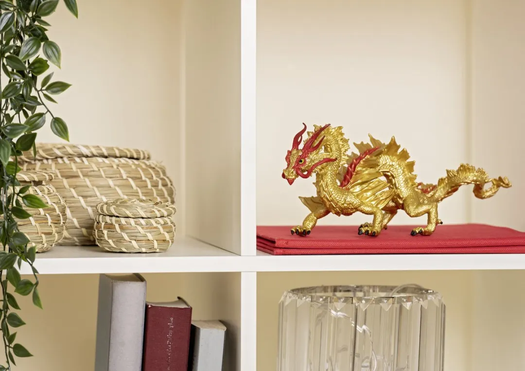 Schleich Lunar Nieuwjaarsdraak 72206 - Goud/Rood