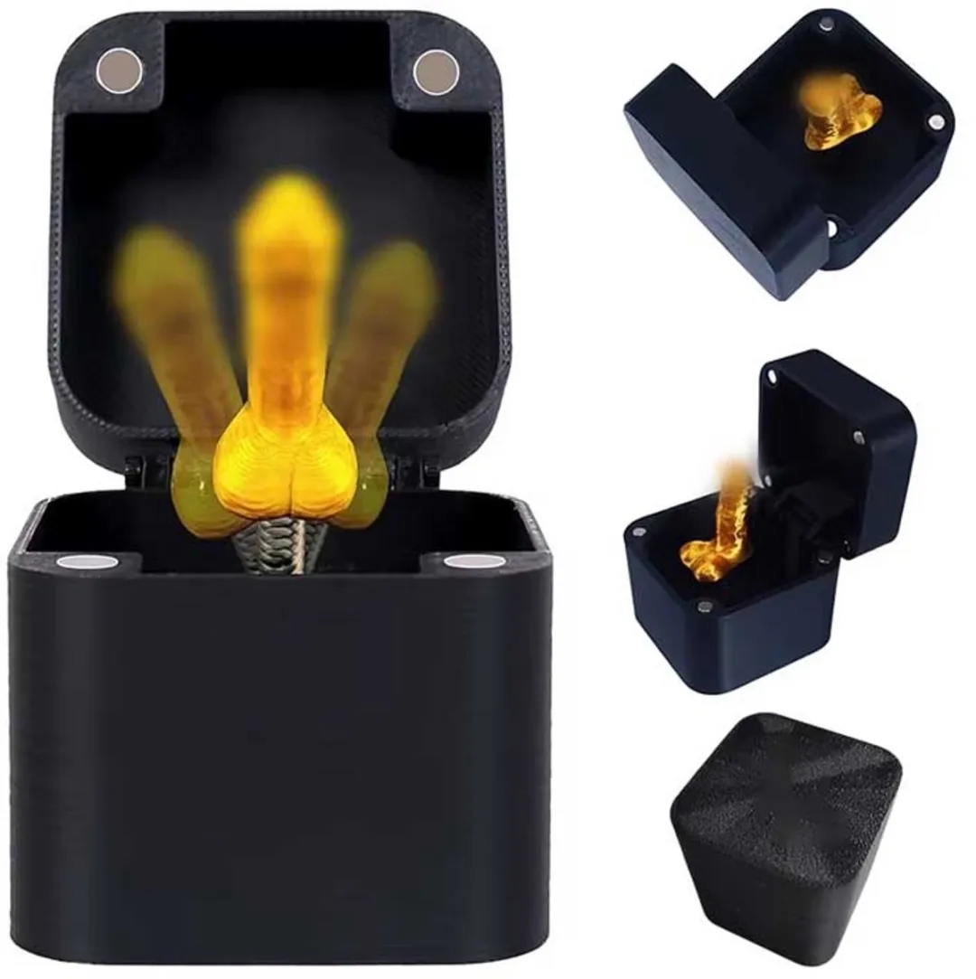 RedParrot Prank Piemel Geschenkdoos - Zwart