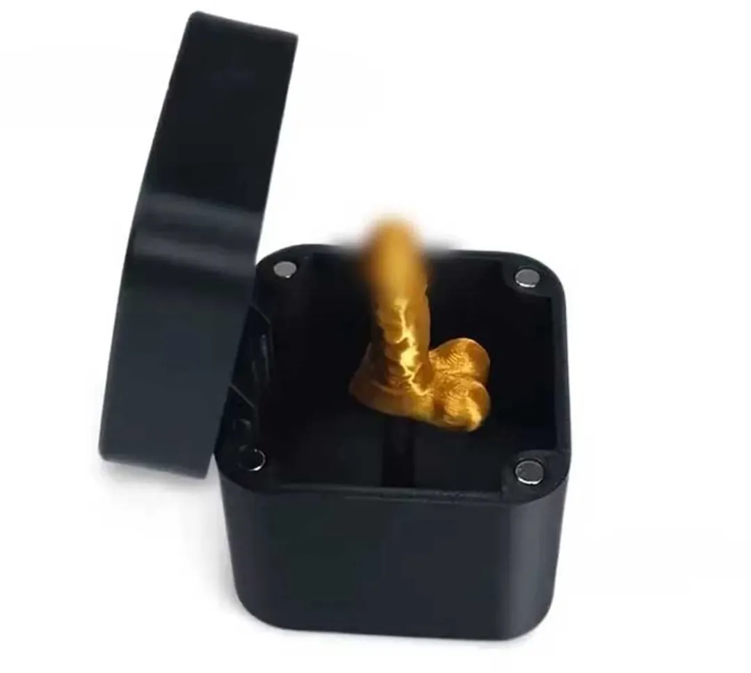 RedParrot Prank Piemel Geschenkdoos - Zwart