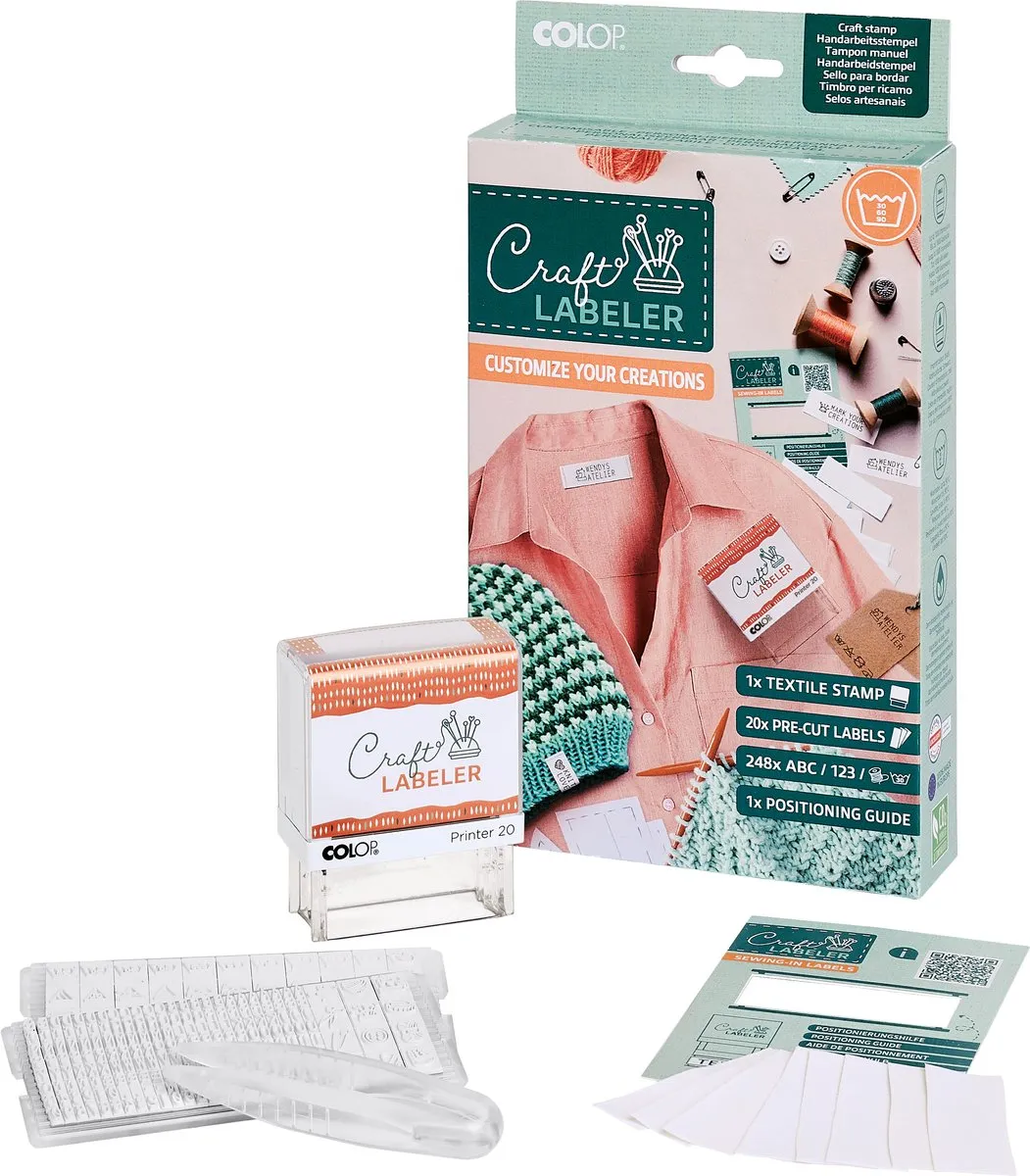 Colop Craft Labeler Printer 20 DIY Set