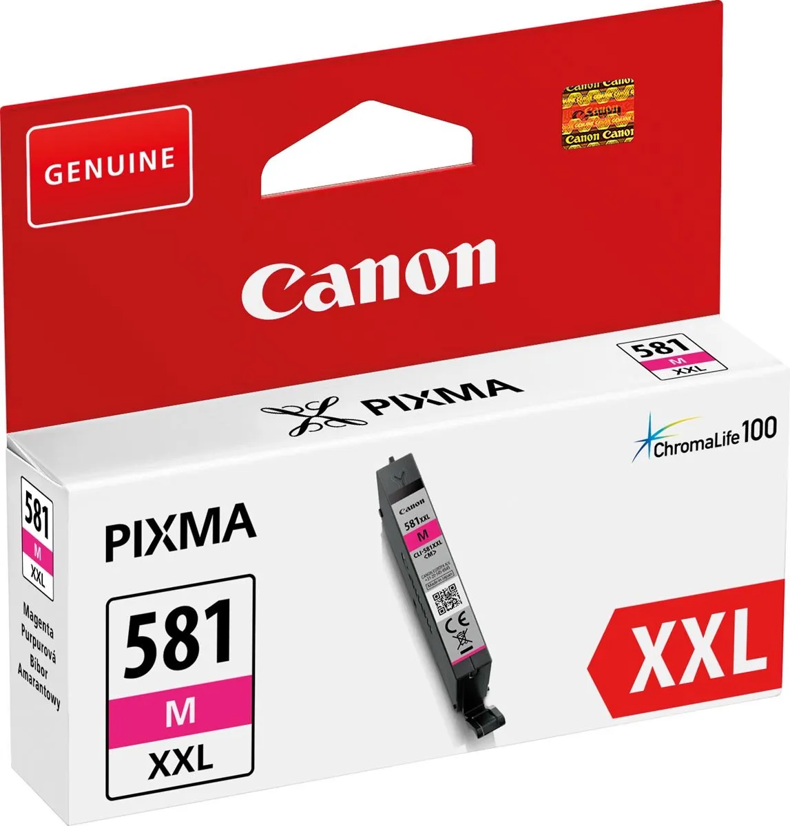 Canon CLI-581M XL Inktcartridge Magenta