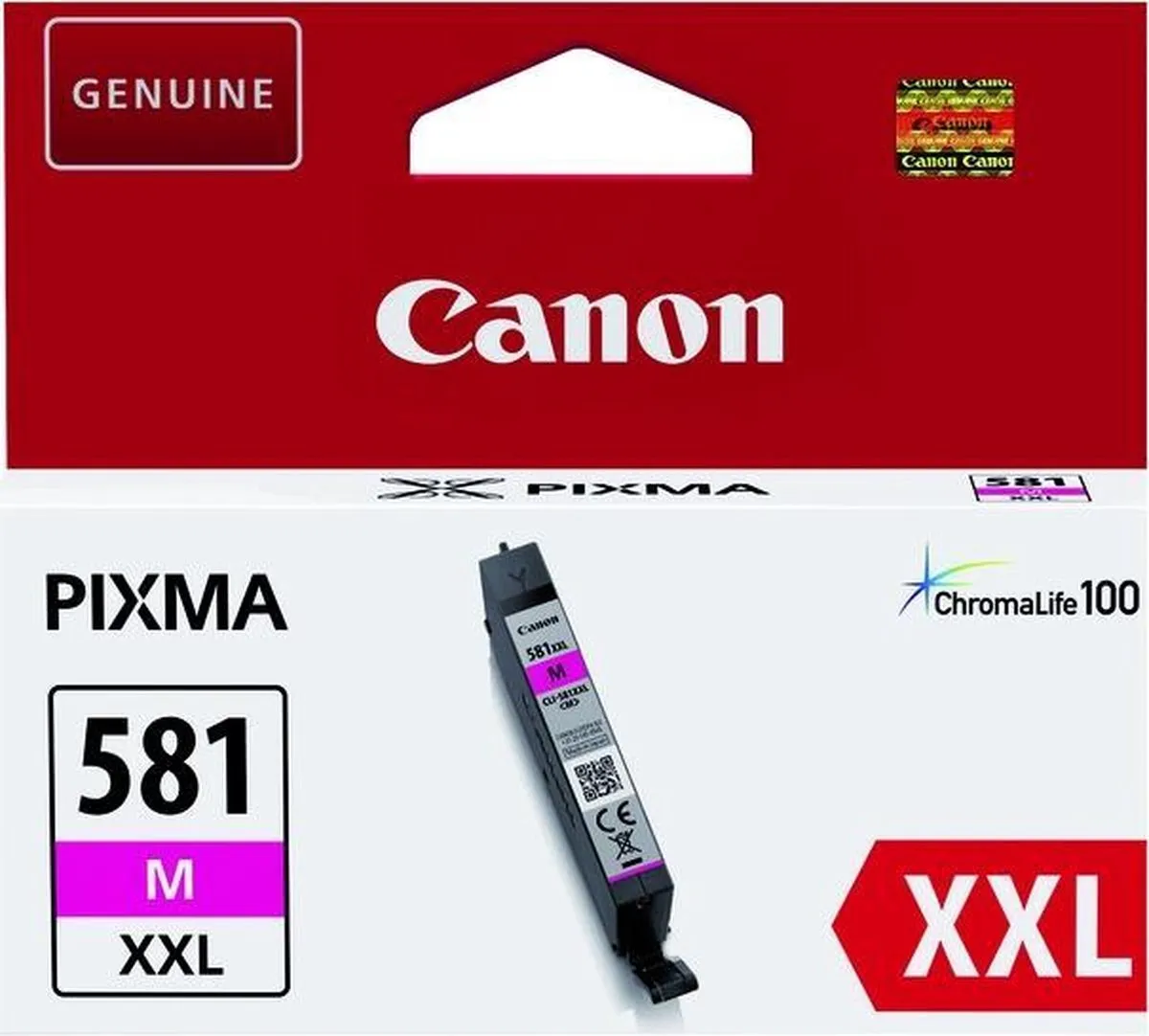 Canon CLI-581M XL Inktcartridge Magenta