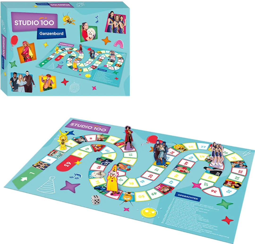 Studio 100 Ganzenbord Jubileum Editie - 2-5 Spelers