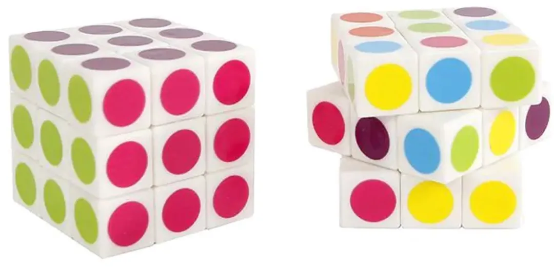 Brain Games Puzzelkubus 3,5cm Wit