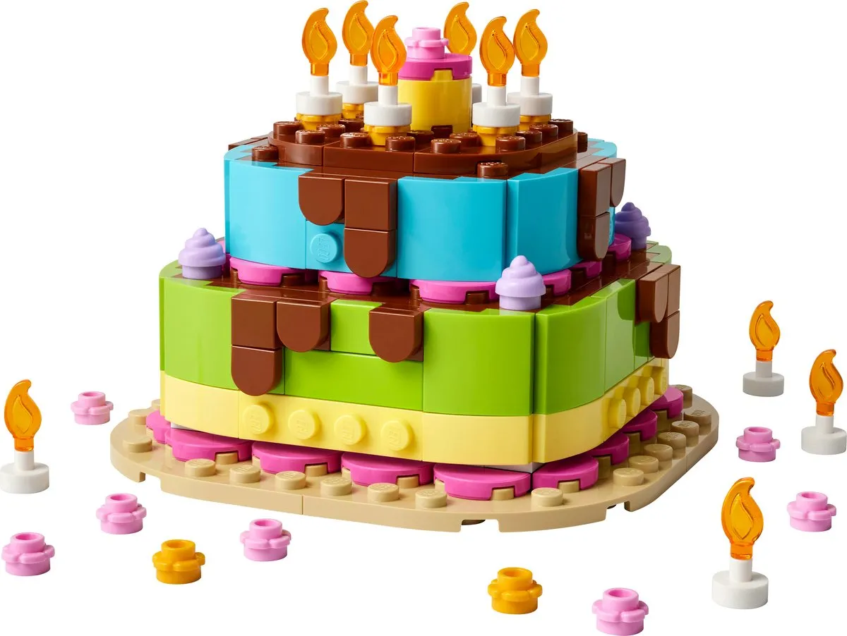 LEGO Classic 40815 Verjaardagstaart - 219 Stukken