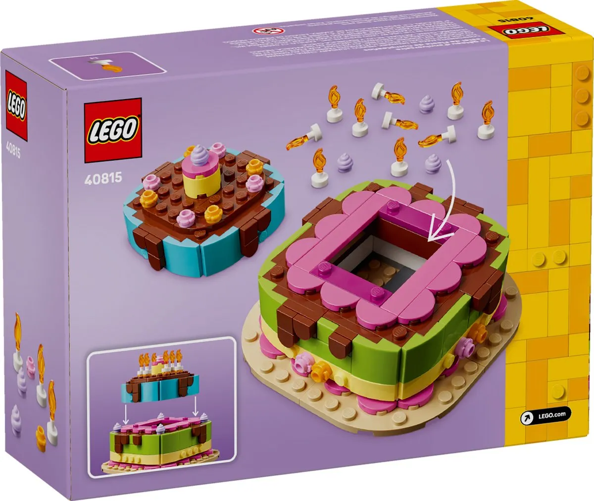 LEGO Classic 40815 Verjaardagstaart - 219 Stukken