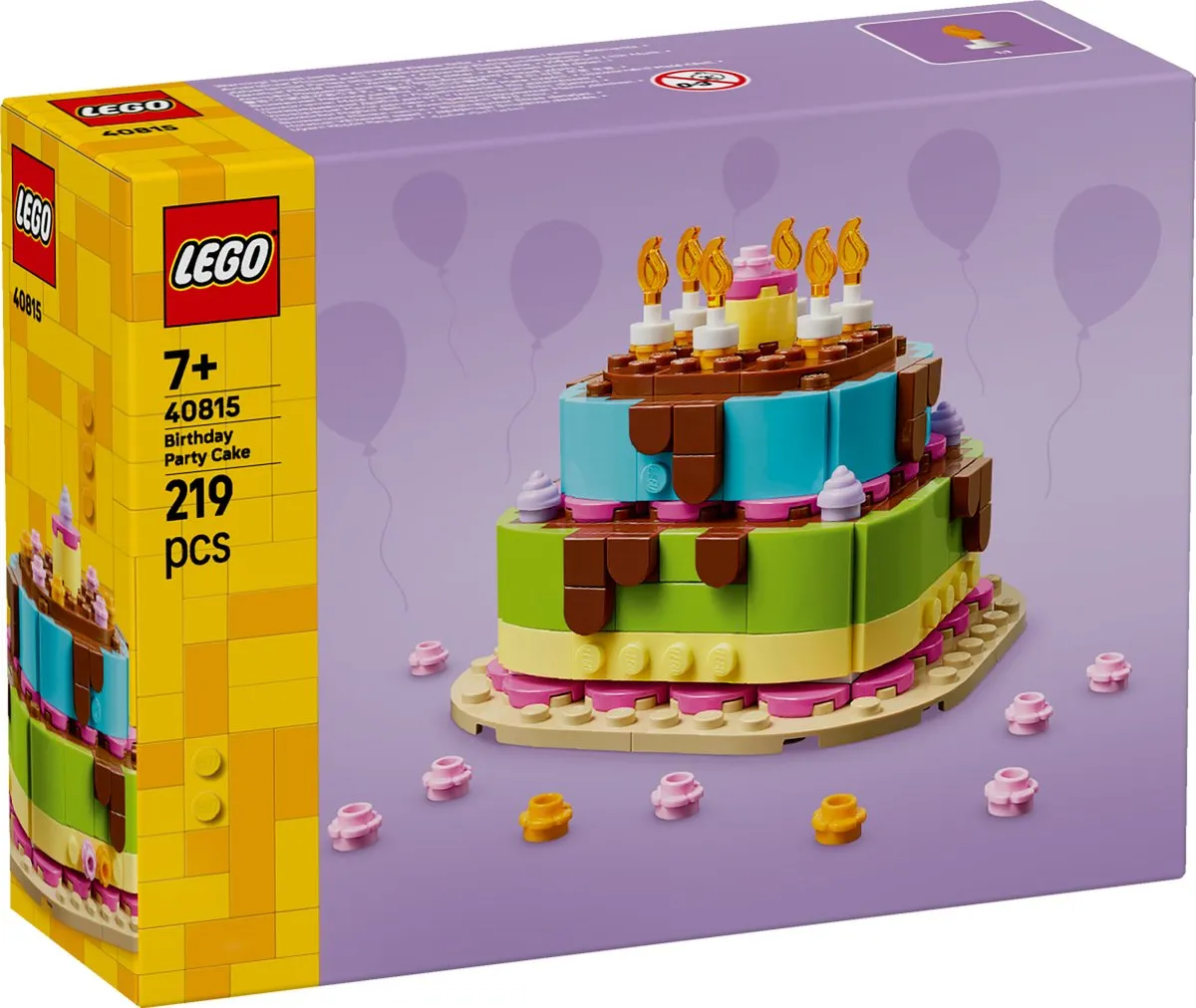 LEGO Classic 40815 Verjaardagstaart - 219 Stukken