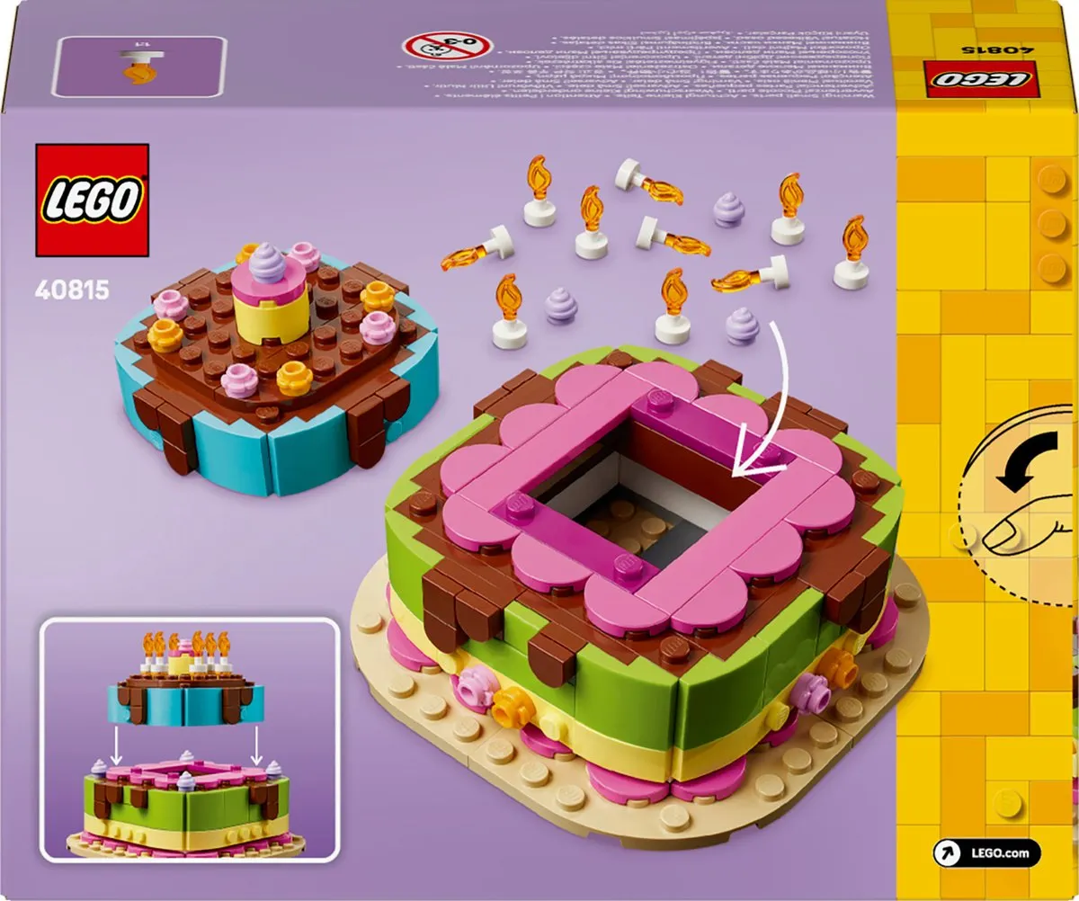 LEGO Classic 40815 Verjaardagstaart - 219 Stukken