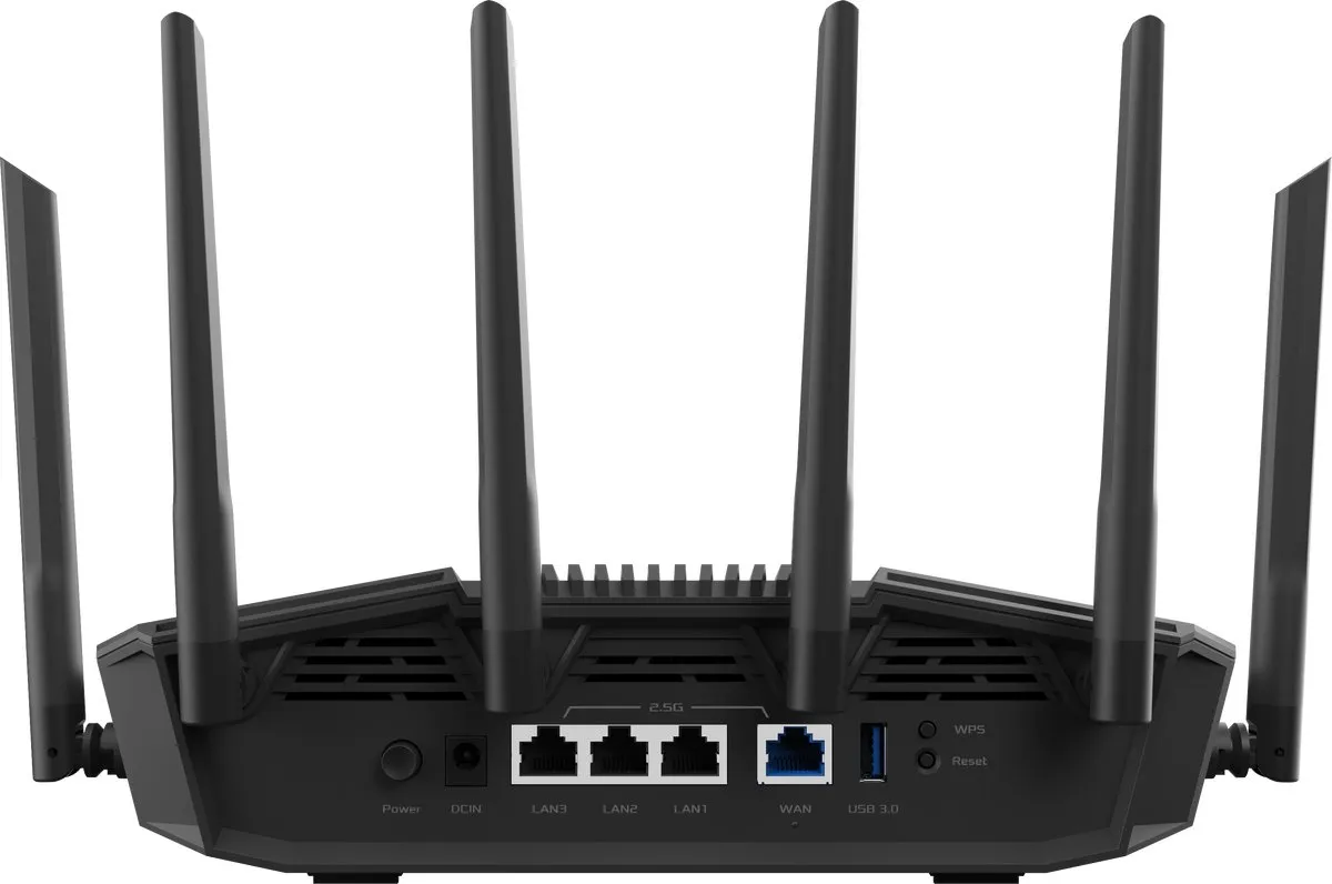 ASUS RT-BE90U BE9400 WiFi 7 Router - Quad 2.5G Poorten - Zwart