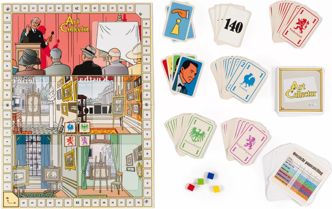 999 Games Art Collector Kroller Muller Bordspel - 99 Spelers - afbeelding 6 van 6