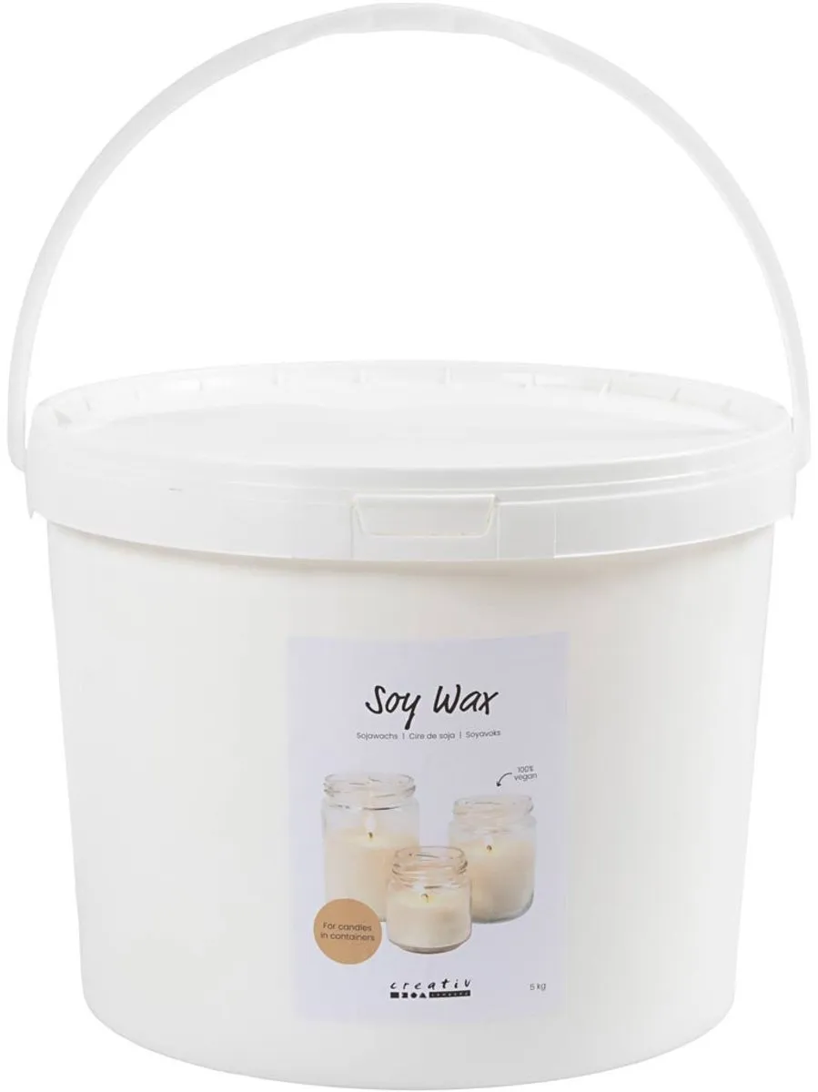 Creativ Company Sojawas - 5kg - Meerkleurig