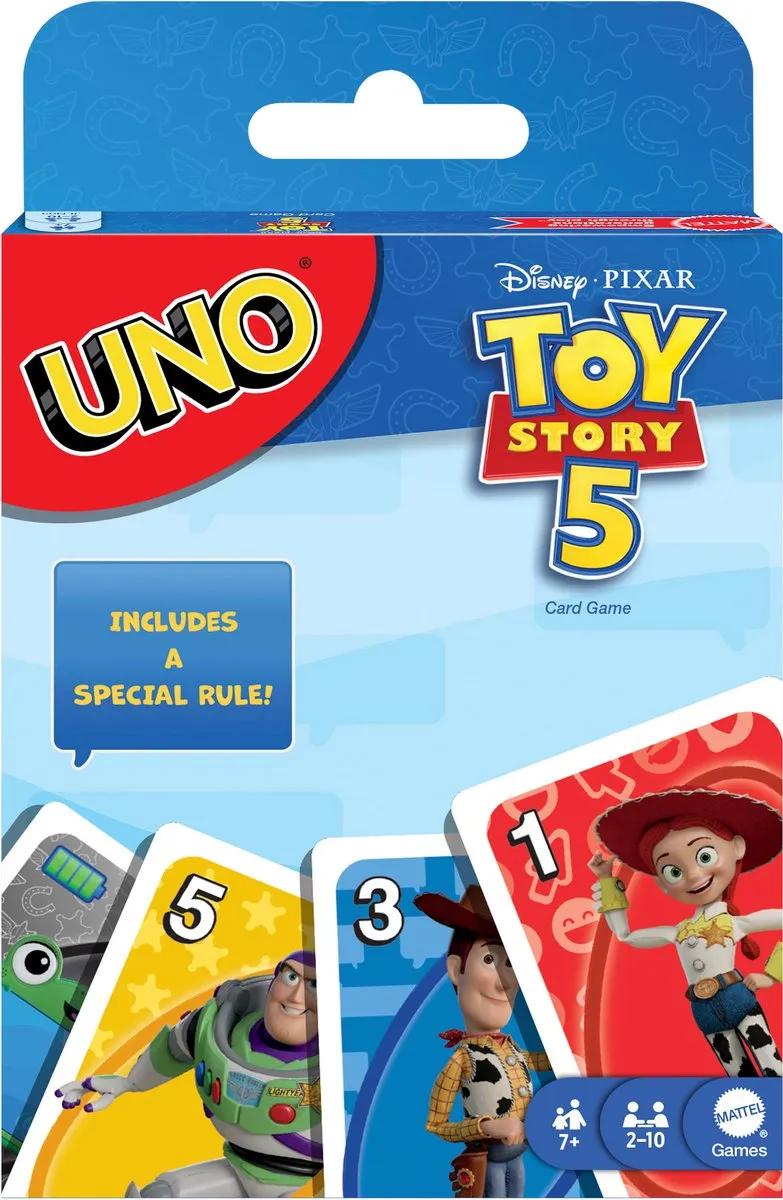 Mattel Games UNO Disney Pixar Toy Story 5 Kaartspel