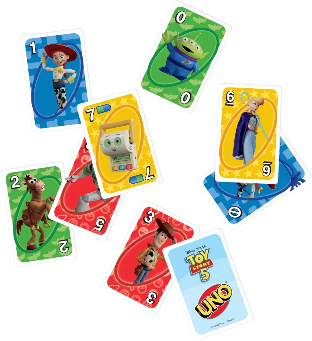 Mattel Games UNO Disney Pixar Toy Story 5 Kaartspel - 10 Spelers