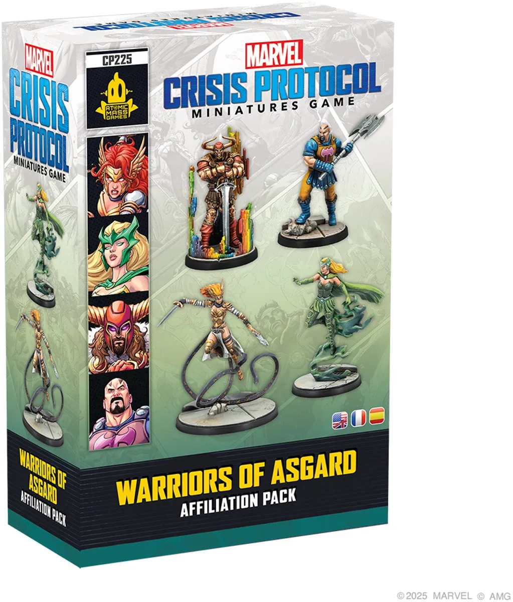 Atomic Mass Games Marvel Crisis Protocol AMCP225 Warriors of Asgard Miniaturen