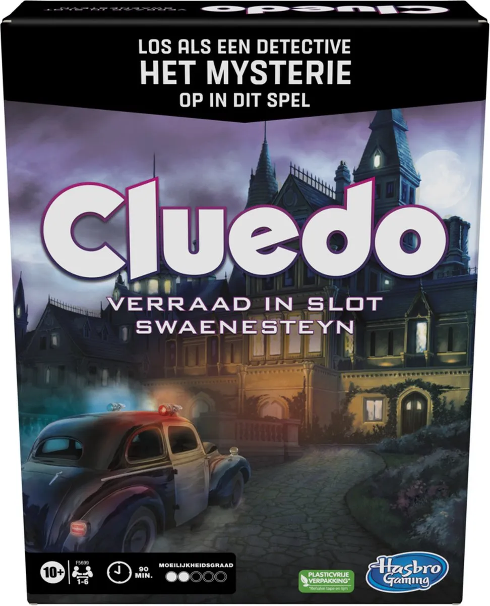 Hasbro Gaming Cluedo Escape Verraad in Slot Swaenesteyn - 6 Spelers