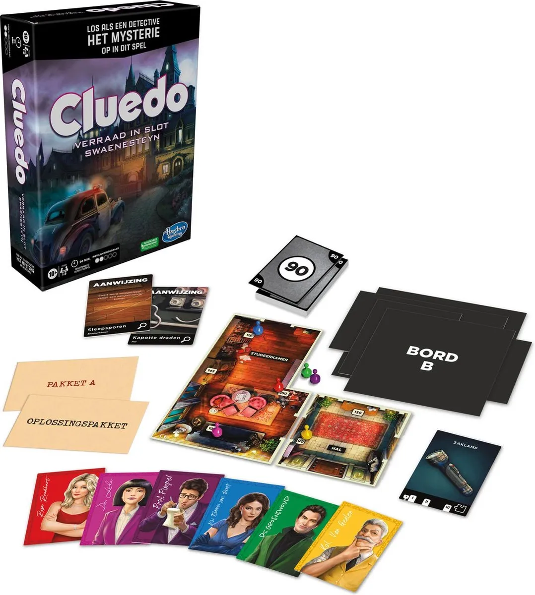 Hasbro Gaming Cluedo Escape Verraad in Slot Swaenesteyn - 6 Spelers