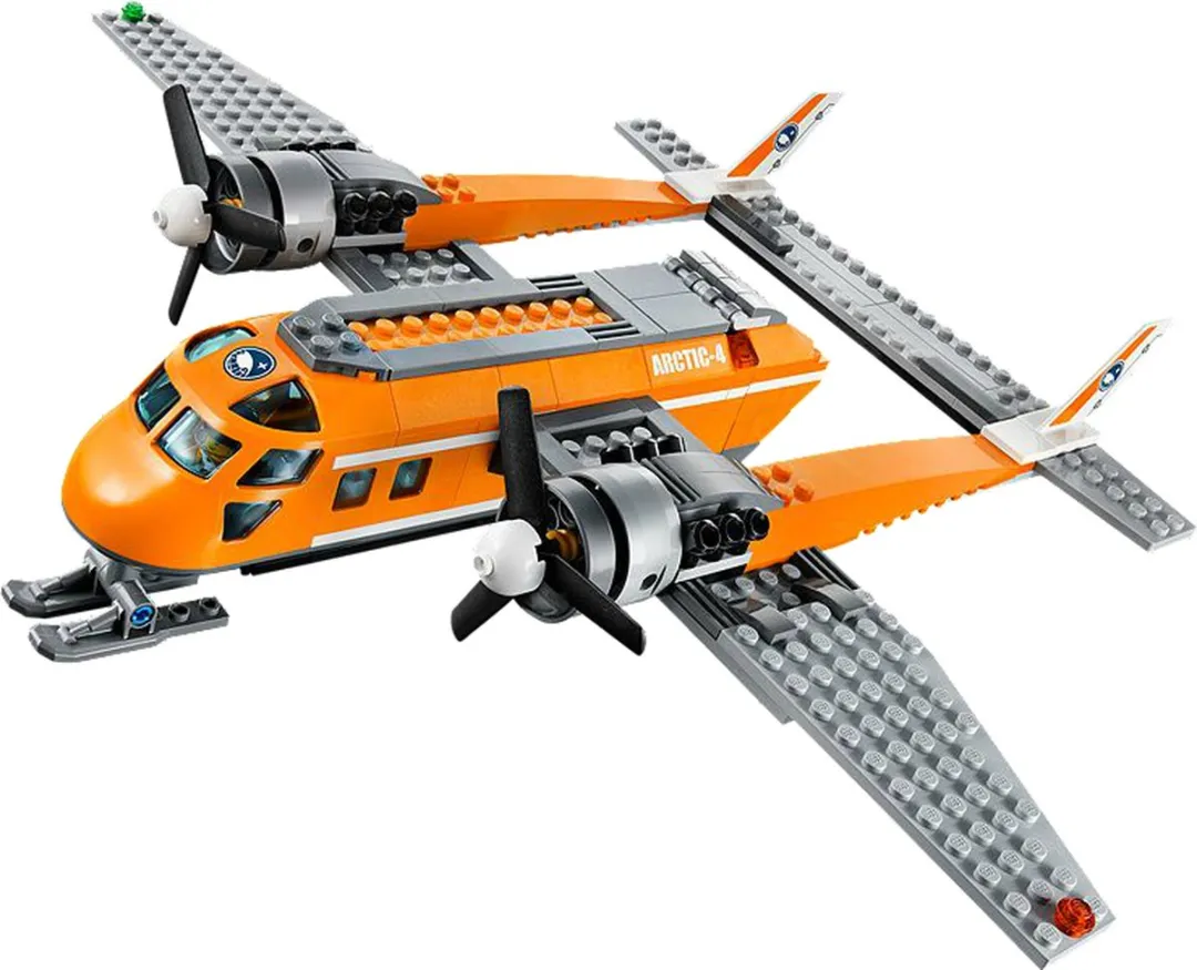 LEGO City 60064 Arctisch Bevoorradingsvliegtuig - 374 Stukken