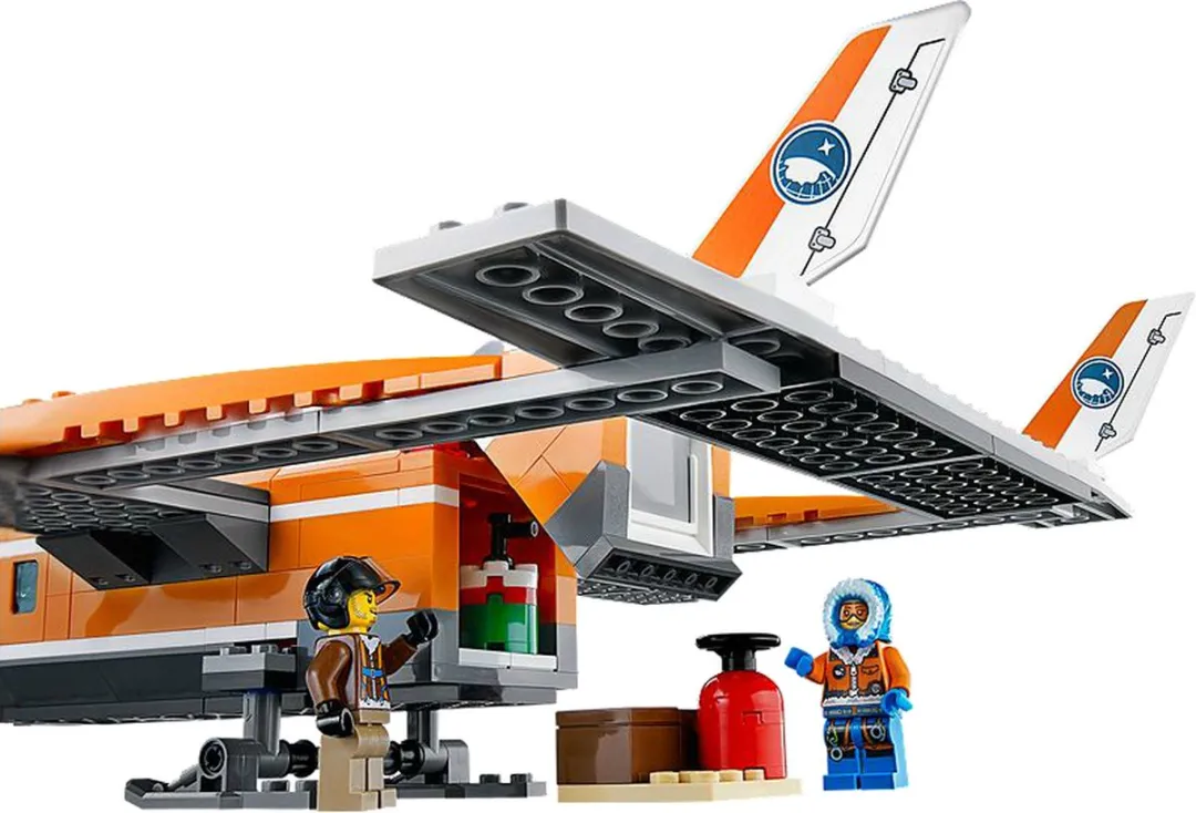 LEGO City 60064 Arctisch Bevoorradingsvliegtuig - 374 Stukken