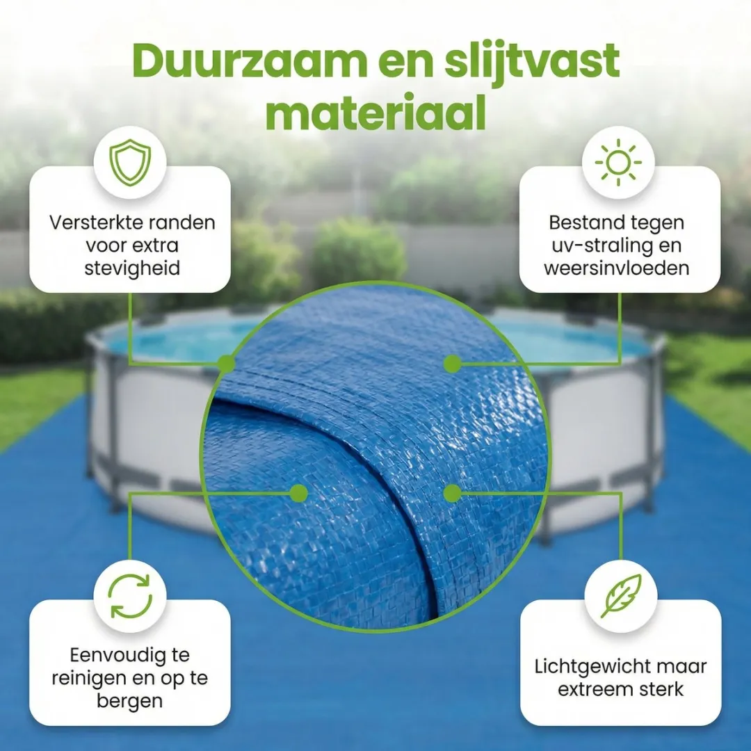 Bestway Grondzeil 488cm Blauw - 58003