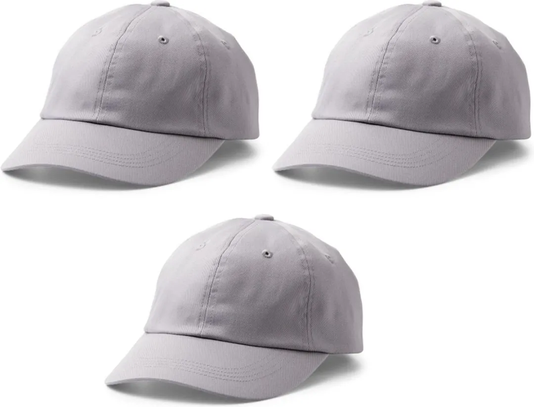 Cricut Ball Cap - 3 Stuks - Grijs