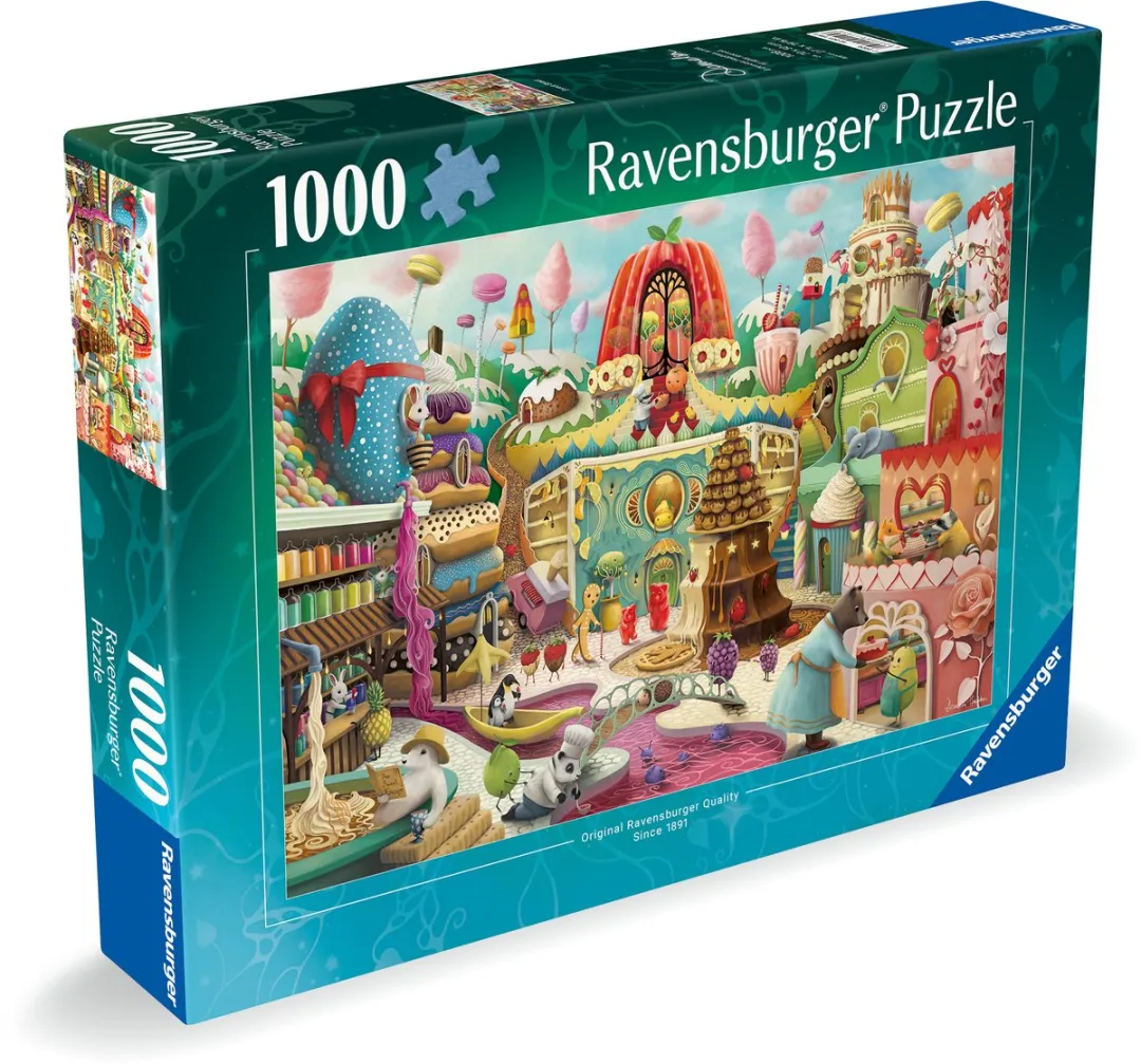 Ravensburger Sweet Street Legpuzzel 1000 Stuks - Meerkleurig