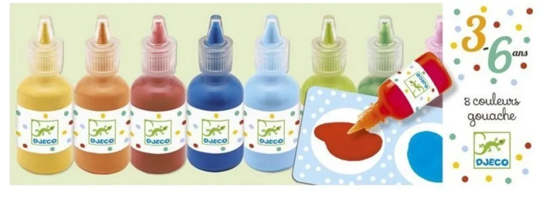 Djeco Les Couleurs Verfset