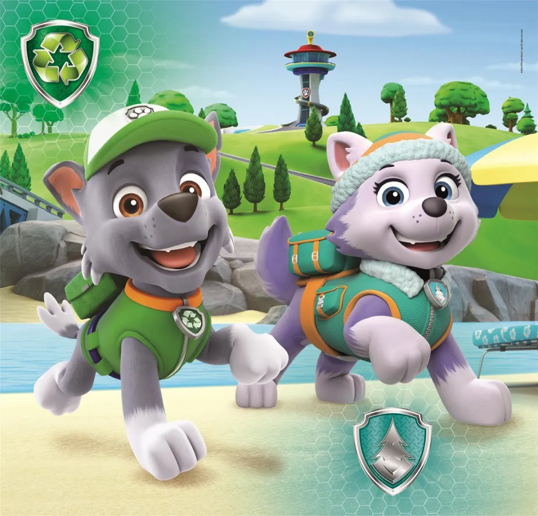 Clementoni Paw Patrol Puzzels 144 Stuks - 3x48 Stuks 21x20,5cm
