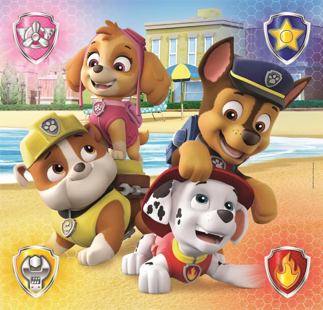 Clementoni Paw Patrol Puzzels 144 Stuks - 3x48 Stuks 21x20,5cm