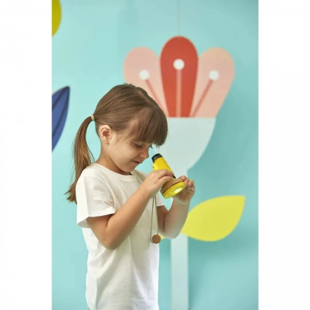 Janod Happy Garden Microscoop - Geel