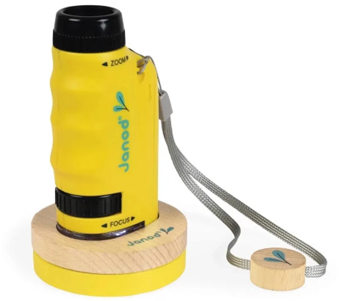 Janod Happy Garden Microscoop - Geel - afbeelding 6 van 6