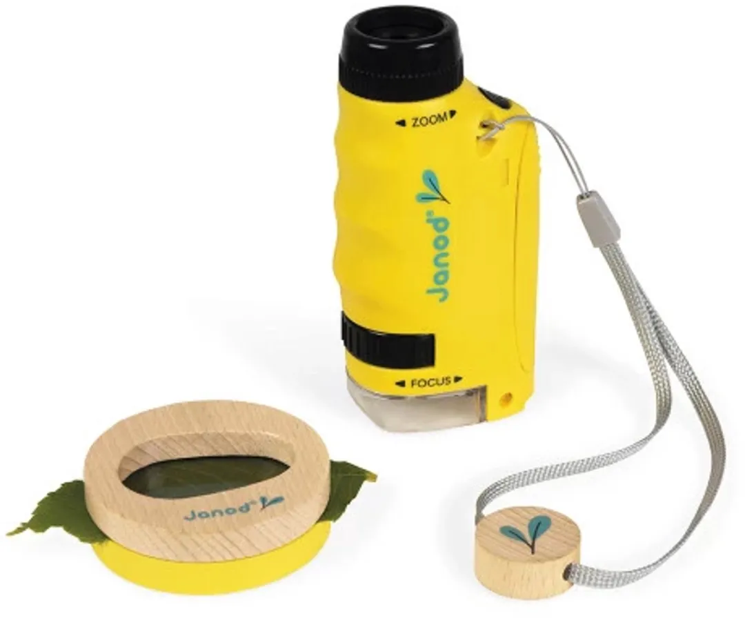 Janod Happy Garden Microscoop - Geel