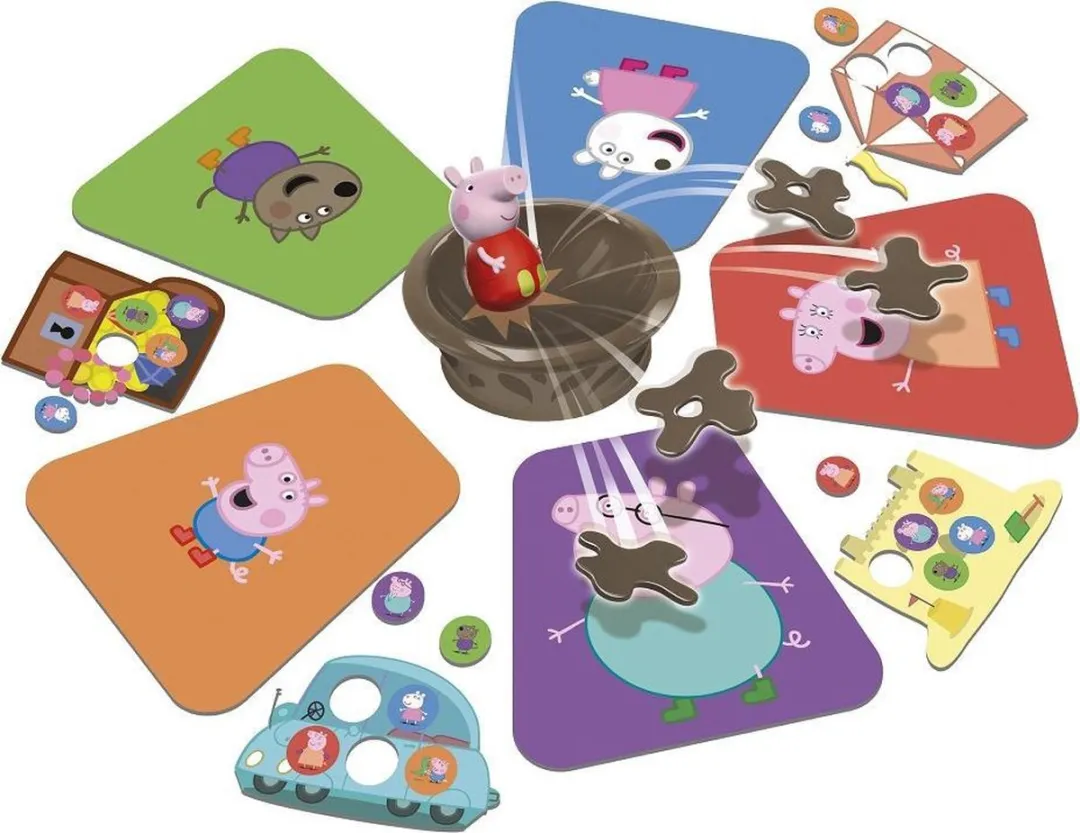 Tactic Peppa Pig Mud Party - 4 Spelers