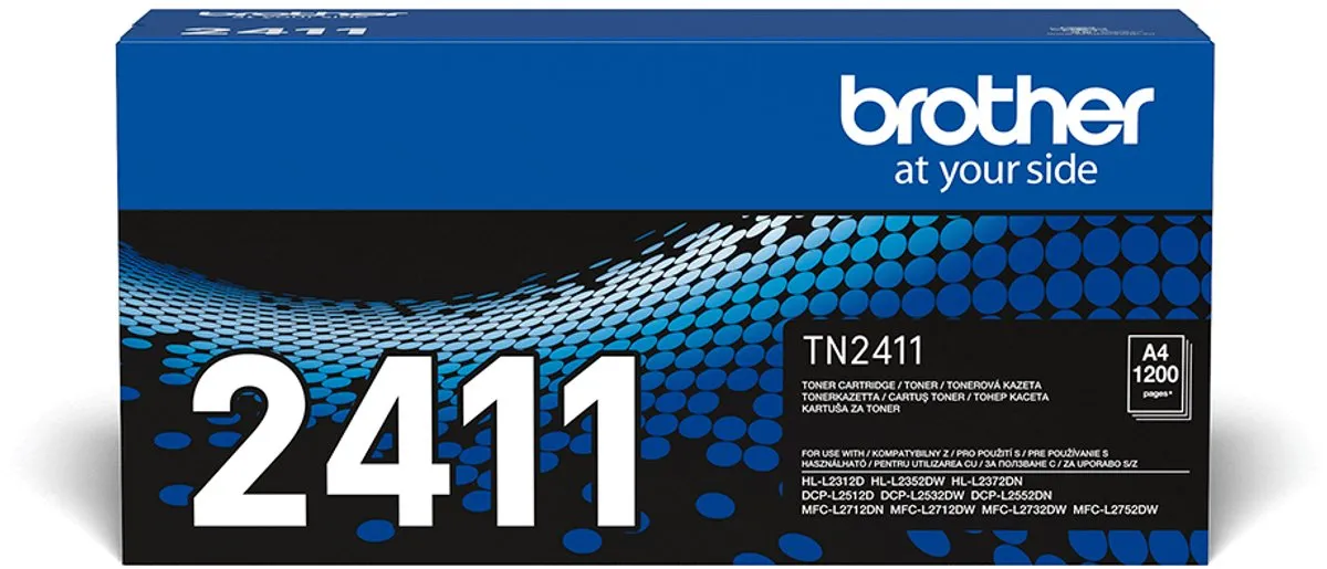 Brother TN-2411 Tonercartridge - Zwart - afbeelding 6 van 6