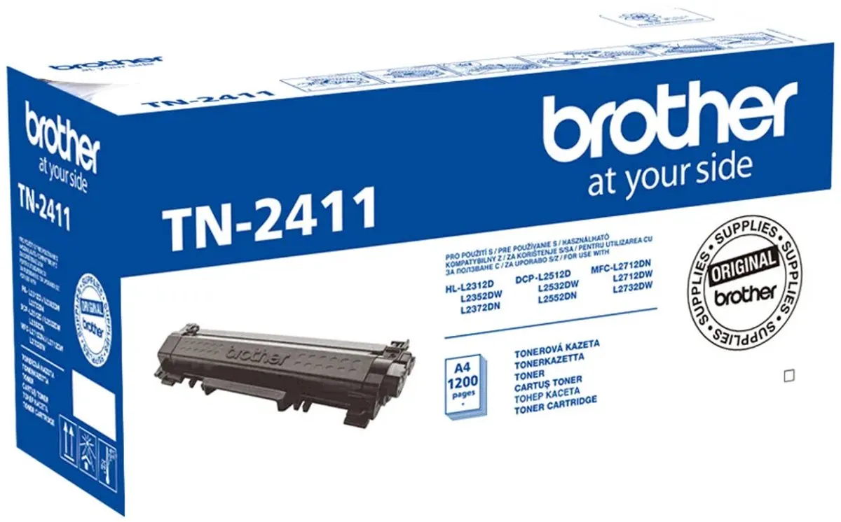 Brother TN-2411 Tonercartridge - Zwart