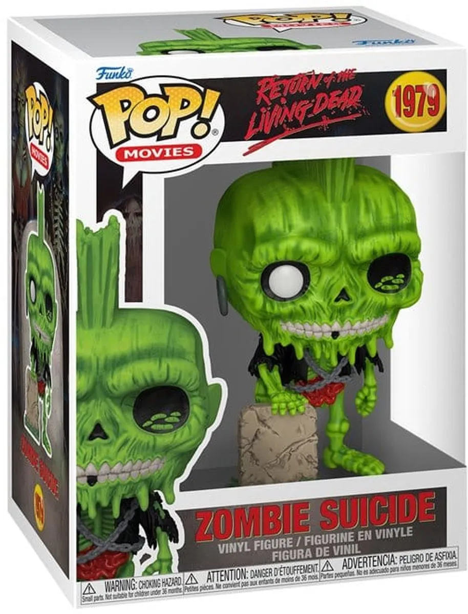 Funko Pop! Movies Return of the Living Dead Zombie Suicide #1979 - Multicolor