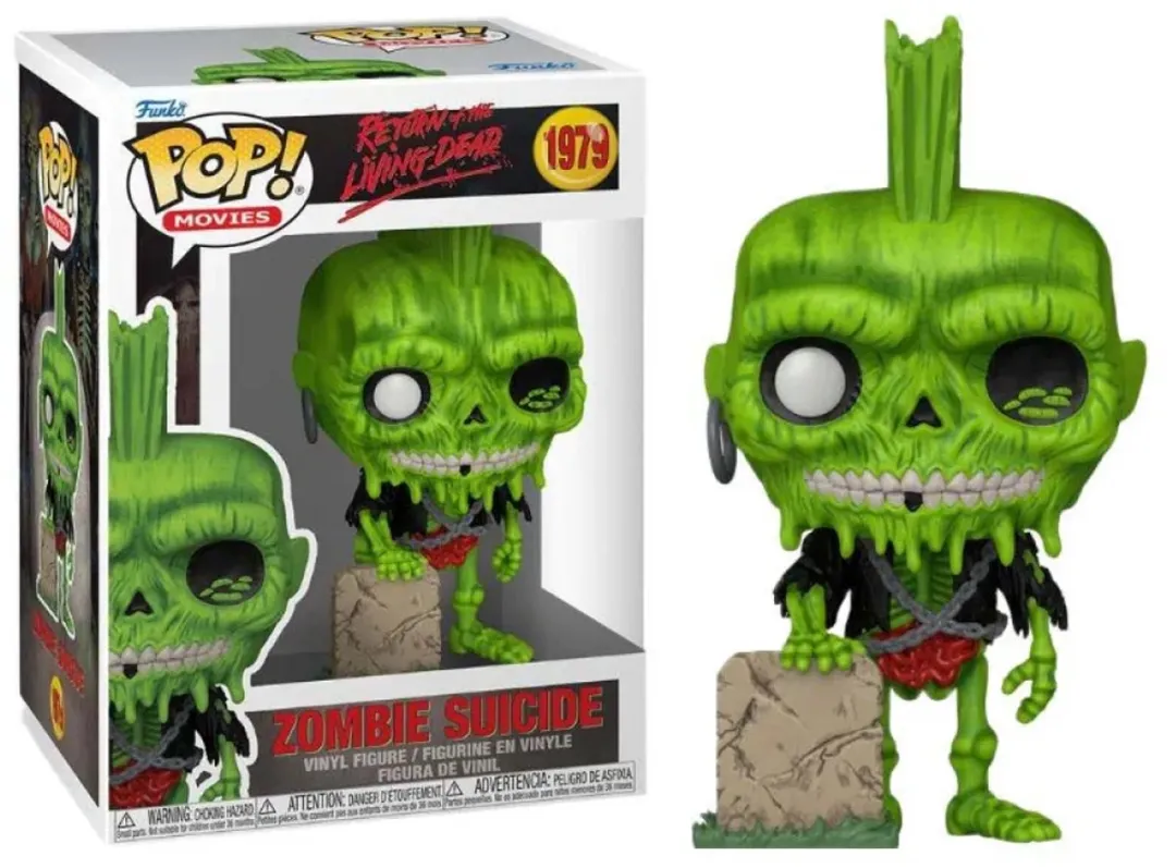 Funko Pop! Movies Return of the Living Dead Zombie Suicide #1979 - Multicolor