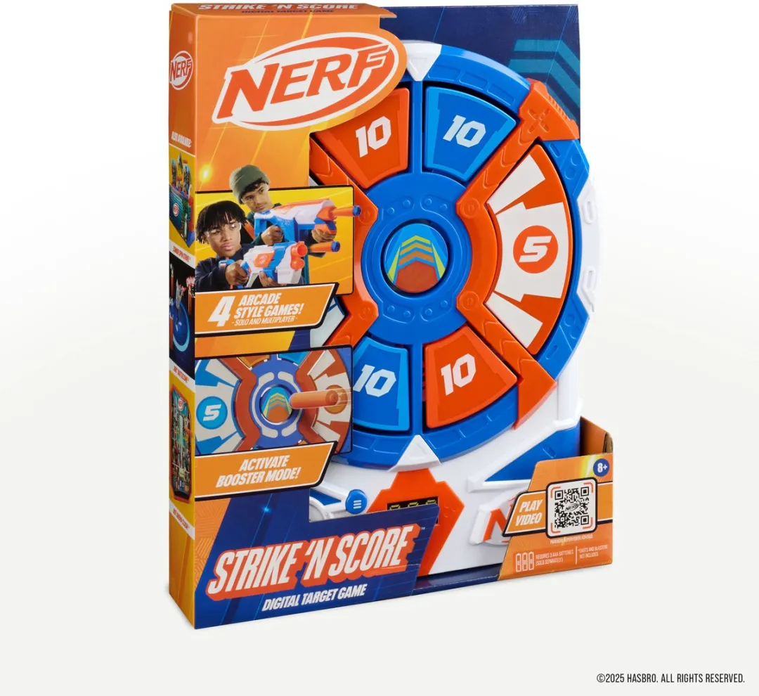 Hasbro Nerf Bullseye Electronic Target WILD-328-1 - Multicolor - afbeelding 6 van 6