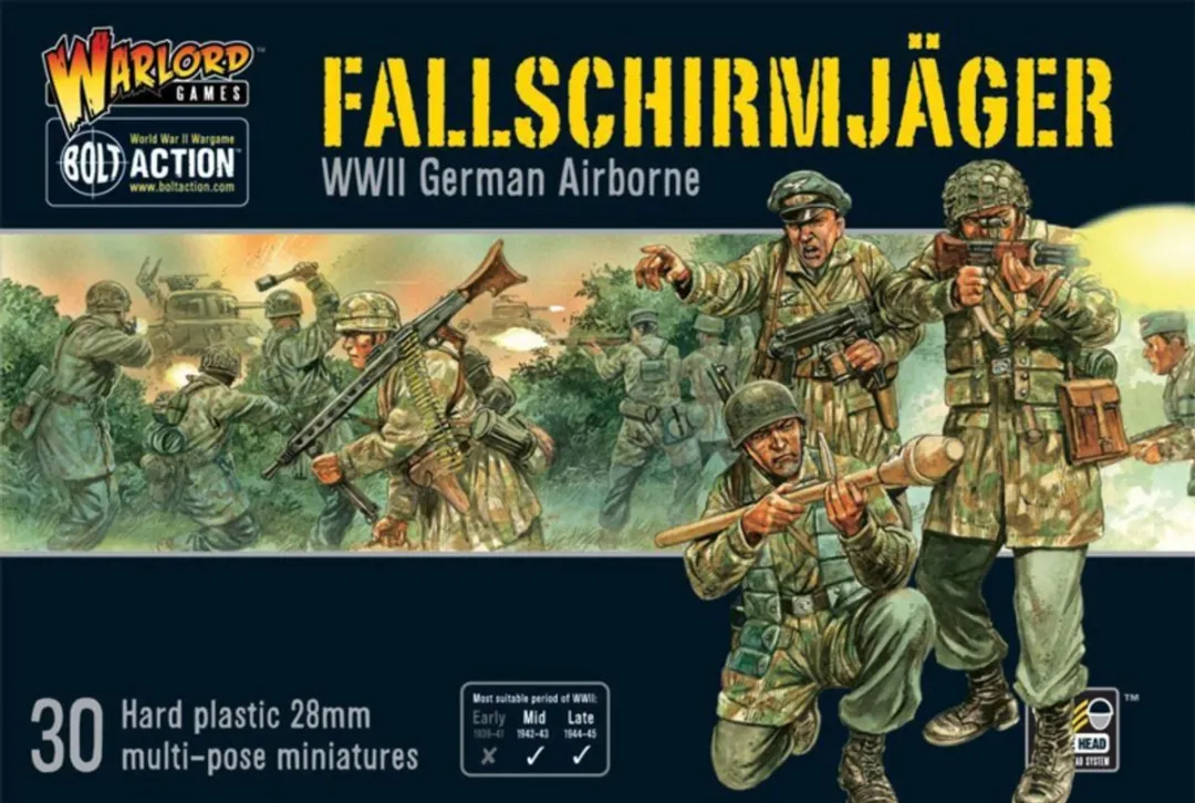 Warlord Games Bolt Action Fallschirmjäger Plastic