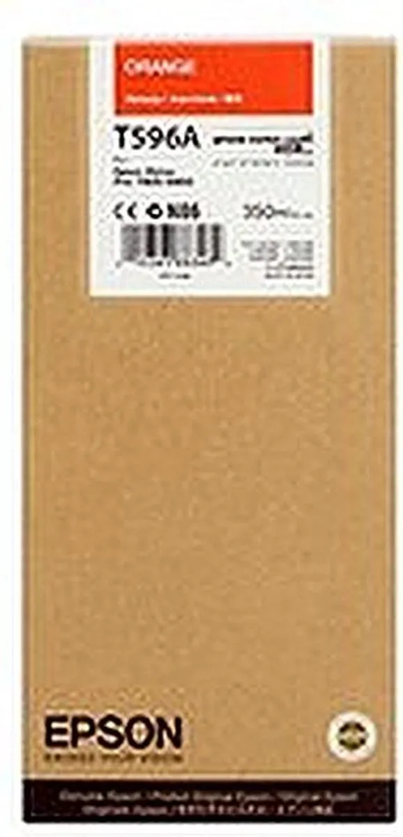 Epson T596A Inktcartridge - 350ml - Oranje