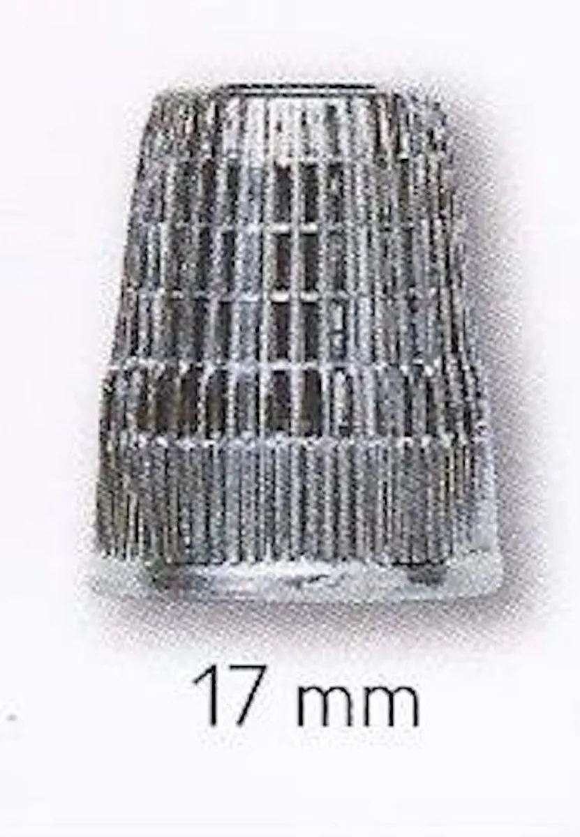 Prym Vingerhoed Medium 17mm - RVS - 1 Stuk