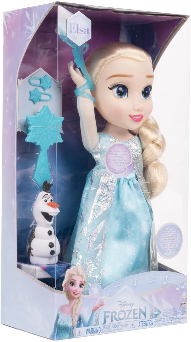 Disney Elsa Musical Pop 38cm - Blauw