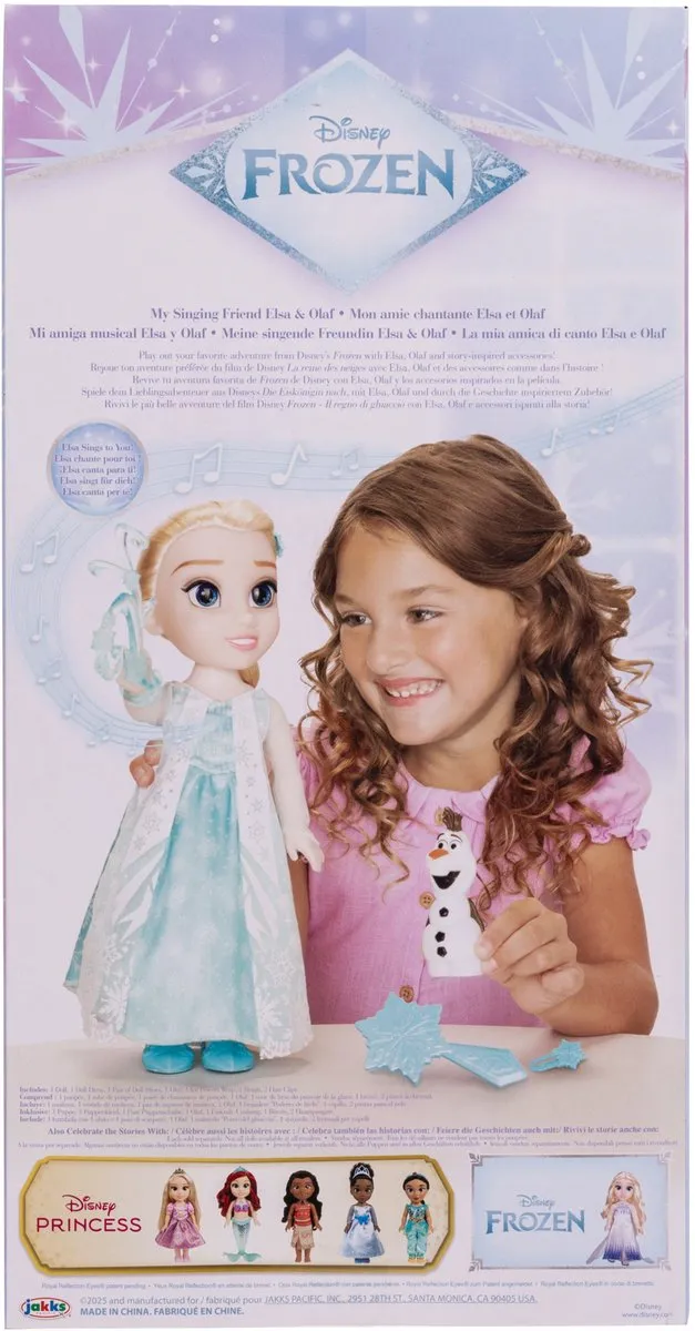 Disney Elsa Musical Pop 38cm - Blauw